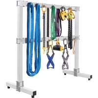 VETTER® Anschlagmittel-Garderobe, stationär, HxBxT 1.830 x 1.890 x 900 mm, lichtgrau von VETTER® Krantechnik