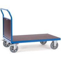 fetra® Schwerlast-Plattformwagen, mit Stirnwand, Ladefläche BxT 800 x 1.200 mm von fetra®