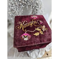 Brocante Alte Kragen Schachtel 1920 Brocante Alte Kragen Schachtel 1920 von MitHerzundZucker