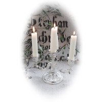 M A J E S T I C Dreiarm Kerzenständer von MitHerzundZucker