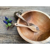 Salatbesteck 2-Teilig Aus Holz Salatbesteck 2-Teilig Aus Holz von MitejoWoodwork