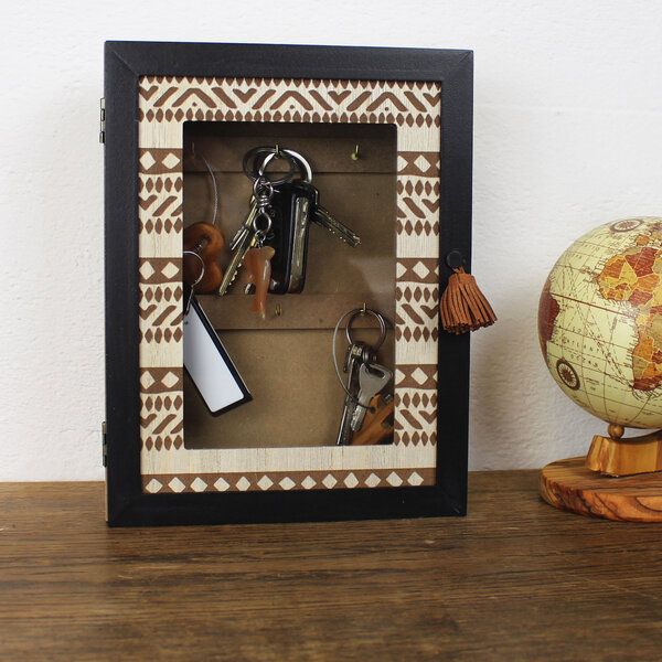 Mitienda Shop Schlüsselkasten aus Holz 'Africa' Mitienda Shop Schlüsselkasten aus Holz 'Africa' von Mitienda Shop