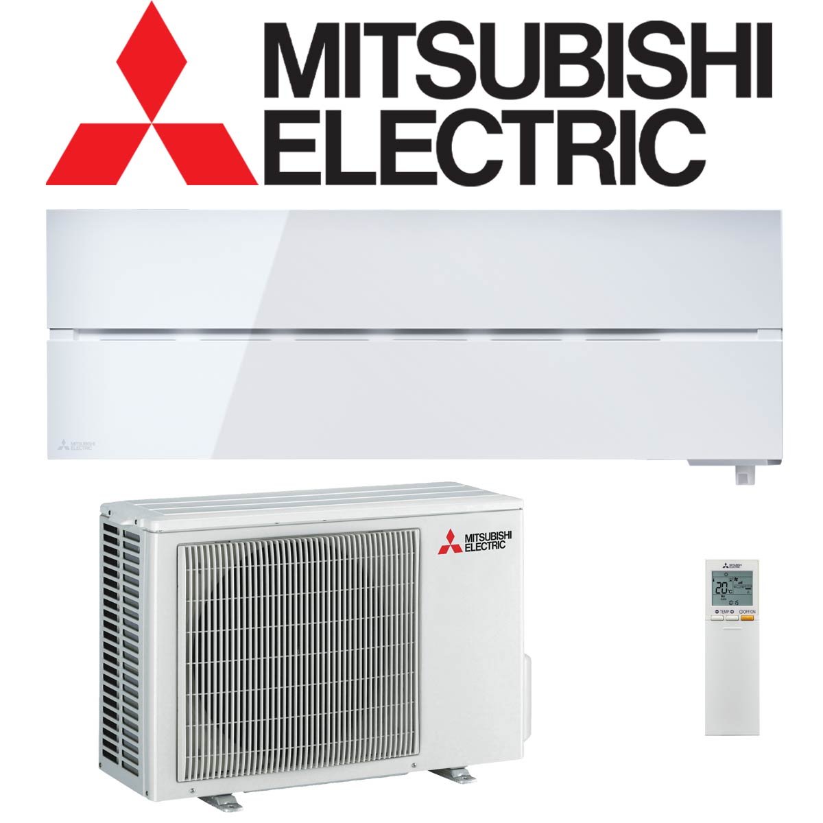 Mitsubishi Electric Diamond 2,5 kW Singlesplit Set | Natural White... von Mitsubishi Electric