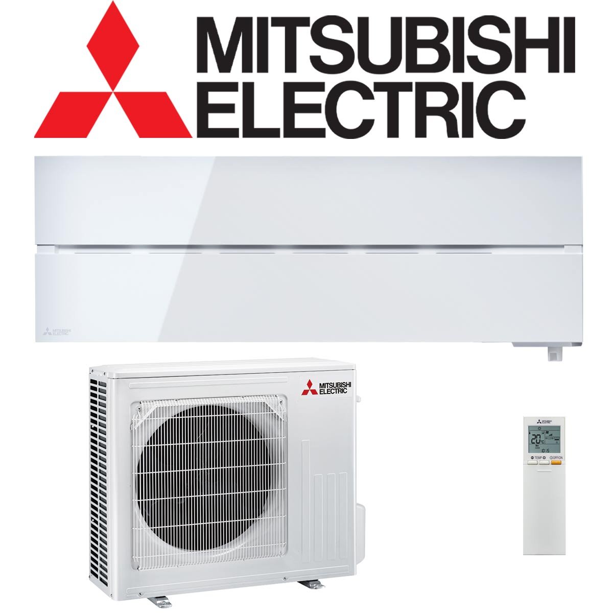 Mitsubishi Electric Diamond 5,0 kW Singlesplit Set | Natural White... Mitsubishi Electric Diamond 5,0 kW Singlesplit Set | Natural White... von Mitsubishi Electric