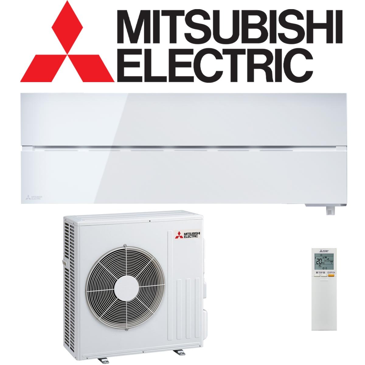 Mitsubishi Electric Diamond 6,1 kW Singlesplit Set | Natural White... von Mitsubishi Electric