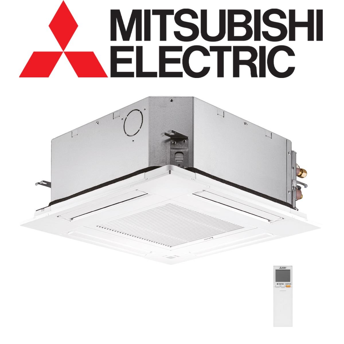 Mitsubishi Electric Klimaanlage 3x 1,5 kW Deckenkassette & 5,4 kW... von Mitsubishi Electric