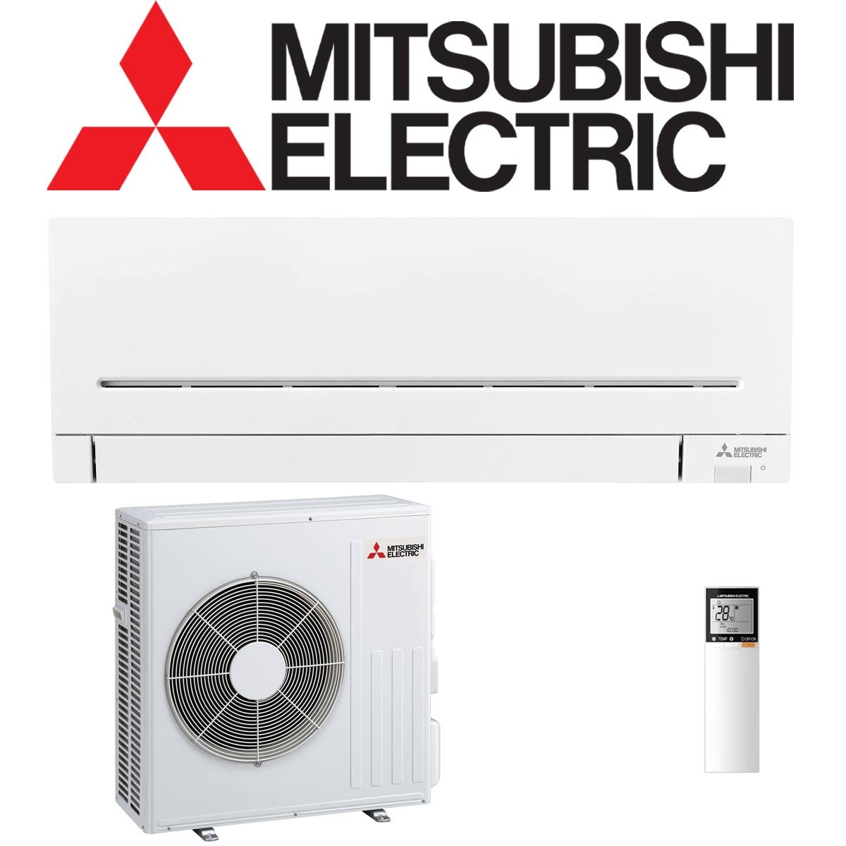 Mitsubishi Electric Kompakt 7,1 kW Singlesplit Set | MSZ-AP71VGK +... von Mitsubishi Electric