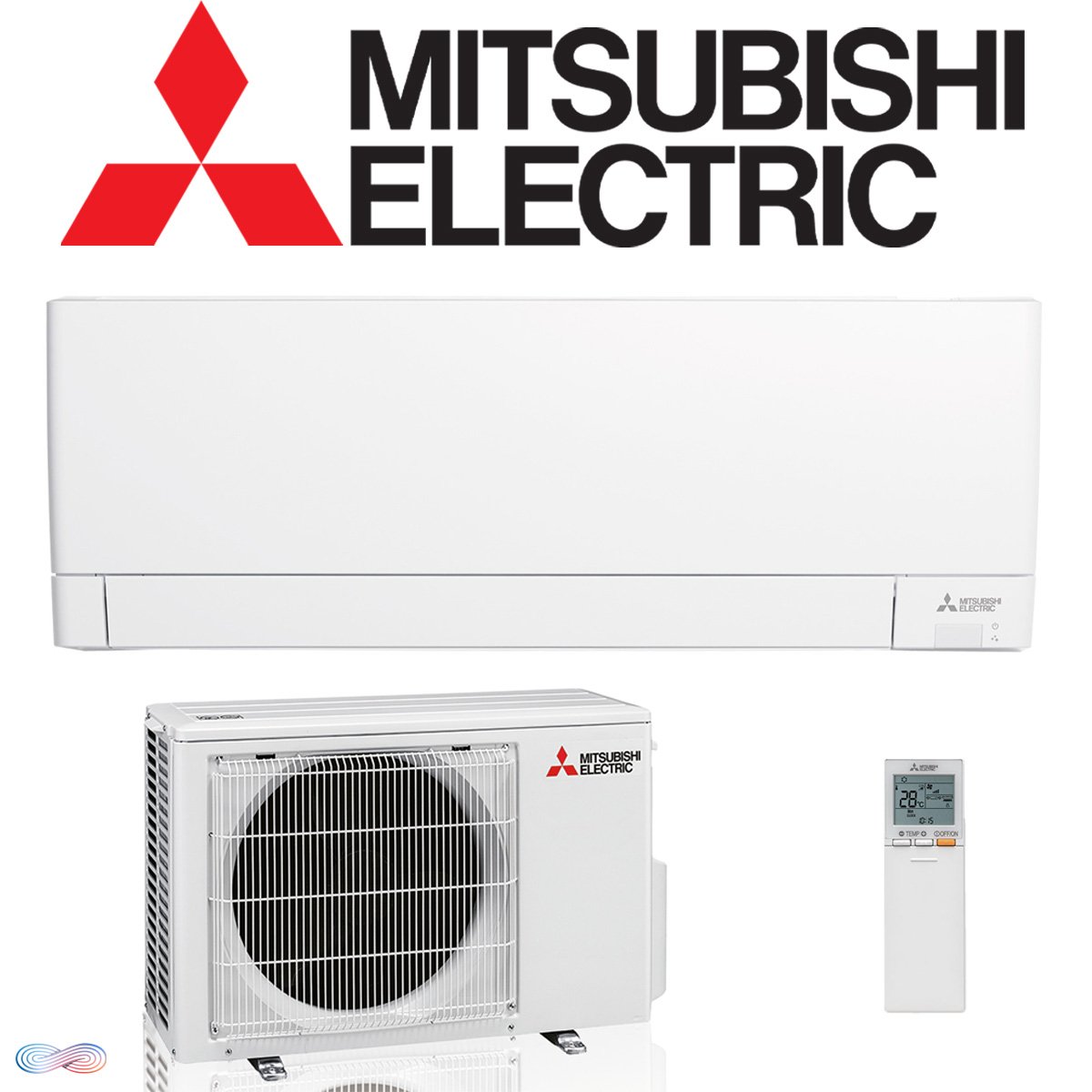 Mitsubishi Electric MSZ-AY 2,5 kW Singlesplit Set | MSZ-AY25VGK +... von Mitsubishi Electric