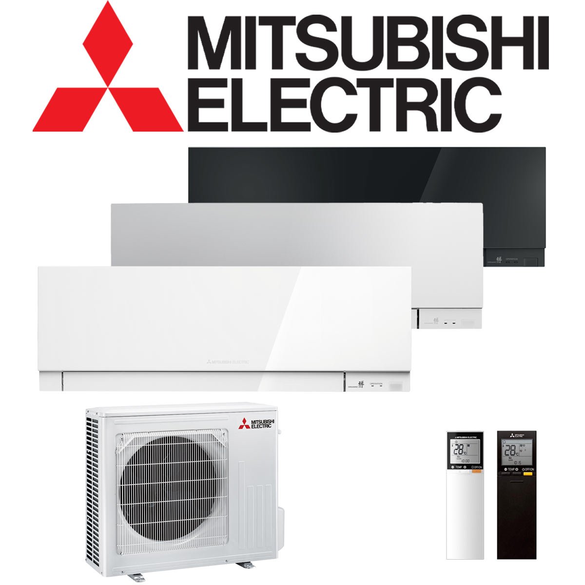 Mitsubishi Electric Premium 5,0 kW Singlesplit Set | in 3 Farben |... von Mitsubishi Electric