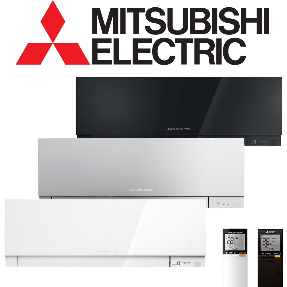 Mitsubishi Electric Premium MSZ-EF 2,5 kW | Wandgerät | in 3 Farben"" von Mitsubishi Electric