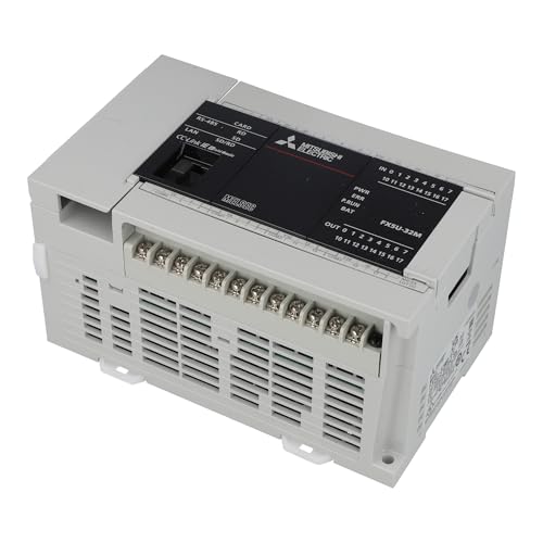 FX5U-32MR/ES | 280489 | MITSUBISHI FX5U CPU Module 100-240AC, 16 IPS 24VDC (Sink/Source), 16 Relay OPS, RS485/ANALOGUE I/O von Mitsubishi