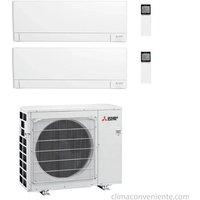 Mitsubishi - Electric Klimaanlage Dual Split MXZ-2F42VF MSZ-AY25VGKP MSZ-AY35VGKP 9+12 von Mitsubishi