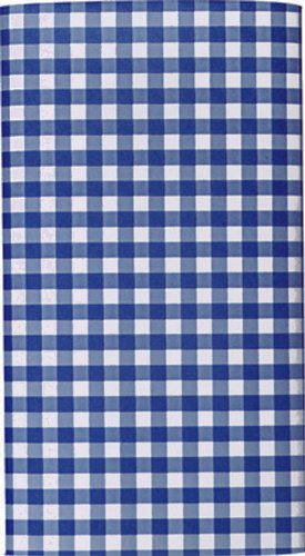 Mitteldecken Karo Blue – Karo blau / kariert / Muster aus Airlaid 80x80cm von Mitteldecken