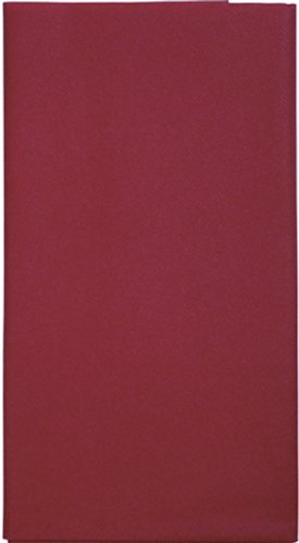 Mitteldecken Uni Bordeaux/einfarbig aus Airlaid 80x80cm von Mitteldecken