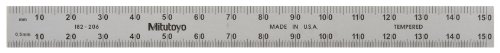 Mitutoyo 182–206 vollkommen Flexible Stahl Rule, 1/5,1 cm Breite von Mitutoyo