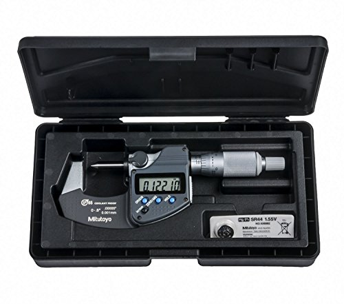 Mitutoyo 342-371-30 Digimatic Crimp Höhe Mikrometer, 0-20 mm von Mitutoyo