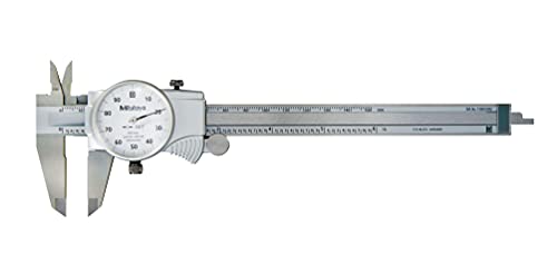 Mitutoyo 505–742 Messschieber, D6 Zoll TX, 0,3 cm pro Rev, 0–15,2 cm Reichweite, 0,000000000000000000000000000000000000000 von Mitutoyo