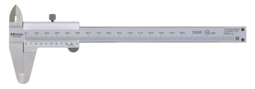 Mitutoyo 530-122 Präzisionssattel mit Feststellschraube DIN 862, Messbereich 0-150mm von Mitutoyo