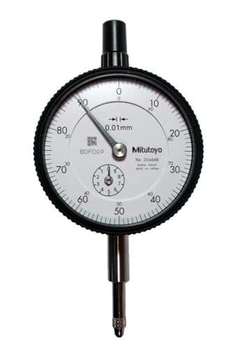 Messuhr, flacher Abschlussdeckel, ISO Ausführung, 10 mm, 0,01 mm von Mitutoyo
