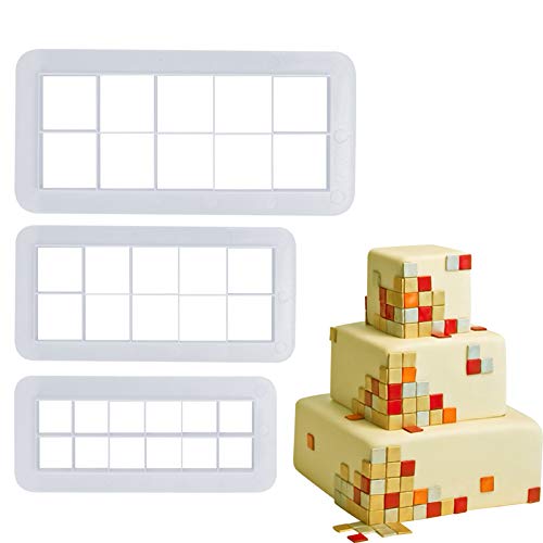 Quadratisch Cookie Cutter – Geometrische multicutter-square Kuchen Fondant Cutter – 3 Größe, Quadratische Ausstechformen, Roman Creative Kuchen dekorieren Quadratisch Cookie Cutter – Geometrische multicutter-square Kuchen Fondant Cutter – 3 Größe, Quadratische Ausstechformen, Roman Creative Kuchen dekorieren von Mity rain