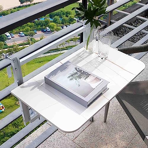 Miuxe Hängende Schienentische Für Deck, 60-120cm Balkon Geländer Bar Tische, Outdoor Folding Beistelltisch, Wand Montierte Hängende Halbe Tabelle, Verstellbare Arbeitsplatte Erweiterung Fold Down Miuxe Hängende Schienentische Für Deck, 60-120cm Balkon Geländer Bar Tische, Outdoor Folding Beistelltisch, Wand Montierte Hängende Halbe Tabelle, Verstellbare Arbeitsplatte Erweiterung Fold Down von Miuxe