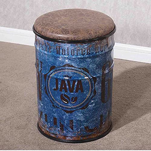 Miuxe Vintage Ölfass Hocker Barhocker Eiseneimer Aufbewahrung Metallhocker Ölfass Eimer Stuhl Retro Geschmiedete Nostalgische Dekorative Hocker Und Hocker Miuxe Vintage Ölfass Hocker Barhocker Eiseneimer Aufbewahrung Metallhocker Ölfass Eimer Stuhl Retro Geschmiedete Nostalgische Dekorative Hocker Und Hocker von Miuxe