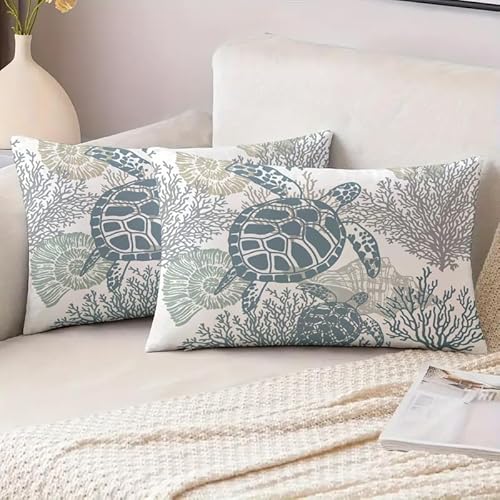Kissenbezüge Maritim 50 X 50 Outdoor Kissen Wasserfest Wohnzimmer Kissenhülle Blau 2er Set Polster Ozean Strand Dekorative Zierkissenbezüge für Sofa Wohnzimmer Frühling Dekokissen Moderne Kissenbezüge Maritim 50 X 50 Outdoor Kissen Wasserfest Wohnzimmer Kissenhülle Blau 2er Set Polster Ozean Strand Dekorative Zierkissenbezüge für Sofa Wohnzimmer Frühling Dekokissen Moderne von Miuyunya