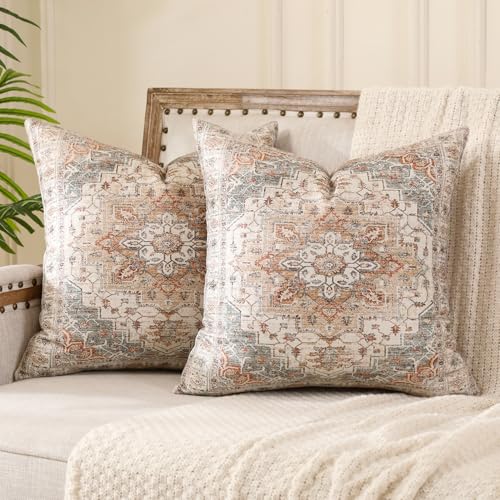 Miuyunya 2er Set Boho Kissenbezug 45x45 cm Kissenhülle Dekorative Böhmischer Retro Ethno Kissenbezüge Dekokissen Doppelseitig Square Kissen Dekorative Zierkissenbezüge für Sofa Schlafzimmer Miuyunya 2er Set Boho Kissenbezug 45x45 cm Kissenhülle Dekorative Böhmischer Retro Ethno Kissenbezüge Dekokissen Doppelseitig Square Kissen Dekorative Zierkissenbezüge für Sofa Schlafzimmer von Miuyunya