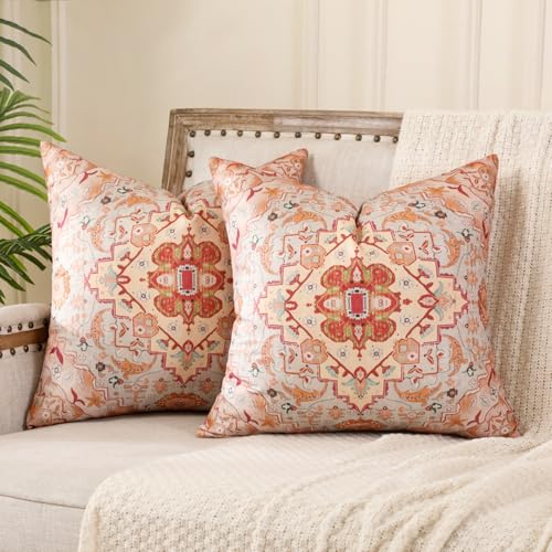 Miuyunya 2er Set Kissenbezug 50x50 Boho Kissenbezüge Bohemian Abstrakte Deko Kissen Vintage Doppelseitig Square Kissenhülle Dekorative Dekorative für Garten Sofa Kissenhüllen Bett Sessel Zuhause Miuyunya 2er Set Kissenbezug 50x50 Boho Kissenbezüge Bohemian Abstrakte Deko Kissen Vintage Doppelseitig Square Kissenhülle Dekorative Dekorative für Garten Sofa Kissenhüllen Bett Sessel Zuhause von Miuyunya