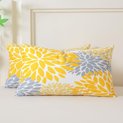 Miuyunya Samt Kissenbezüge Gelb 50x30 Kissenhülle Strohgelb Grau 2er Set Sofakissen Samtkissen Dekorative Kissenbezug Moderne Weich Lendenkissen für Wohnzimmer Herbst Winter Kissen Deko Miuyunya Samt Kissenbezüge Gelb 50x30 Kissenhülle Strohgelb Grau 2er Set Sofakissen Samtkissen Dekorative Kissenbezug Moderne Weich Lendenkissen für Wohnzimmer Herbst Winter Kissen Deko von Miuyunya