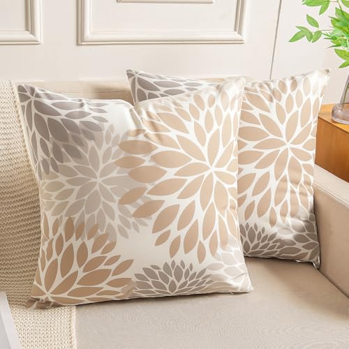 Miuyunya Samt Kissenbezug Beige 50x50 Kissenhülle Grau Braun 2er Set Sofakissen Samtkissen Dekorative Moderne Zierkissenbezüge Square für Sofa Wohnzimmer Schlafzimmer Couchkissen Deko Miuyunya Samt Kissenbezug Beige 50x50 Kissenhülle Grau Braun 2er Set Sofakissen Samtkissen Dekorative Moderne Zierkissenbezüge Square für Sofa Wohnzimmer Schlafzimmer Couchkissen Deko von Miuyunya