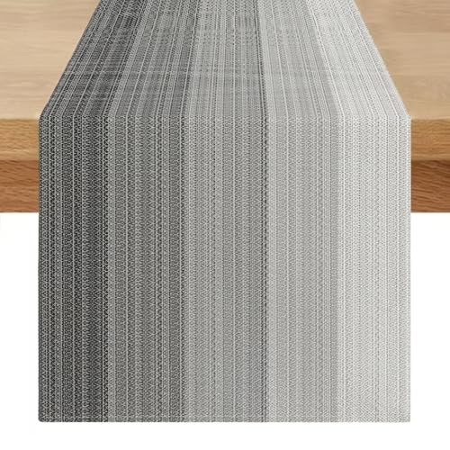 Tischläufer Grau Modern 40 x 140 Outdoor Tischläufer Vintage Leinenoptik Läufer Tisch Frühling Abwaschbar Leinen Tischläufer Landhausstil für Esszimmer Küchentisch Party Urlaub Dekor Tischläufer Grau Modern 40 x 140 Outdoor Tischläufer Vintage Leinenoptik Läufer Tisch Frühling Abwaschbar Leinen Tischläufer Landhausstil für Esszimmer Küchentisch Party Urlaub Dekor von Miuyunya