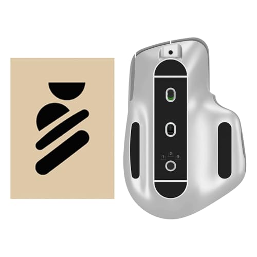 Mivanta Mouse Feet Sticker – Kompatibel mit Logitech MX Master 3 / 3S Ersatz Glider, langlebige Ersatz-Gleitfüße, präzise Bewegungen von Mivanta