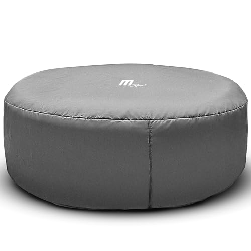Miweba MSpa Abdeckhaube Thermoabdeckung für Whirlpools | 190 x 190 x 70 cm / 195 x 100 x 70 cm / 215 x 215 x 70 cm / 195 x 195 x 70 cm / 214 x 214 x 70 cm - Poolabdeckung (214 x 214 x 70 cm) von Miweba