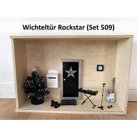Rockstar Wichtelhaus Mit Wichteltür Set 509 Nisse Tür Elfentür Weihnachten Wichtel Zubehör Adventskalender Weihnachtswichtel Rockstar Wichtelhaus Mit Wichteltür Set 509 Nisse Tür Elfentür Weihnachten Wichtel Zubehör Adventskalender Weihnachtswichtel von MixToFitShop