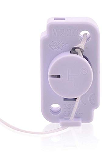 Einbau Zugschalter mit Schnur, 2 A, 250 V~ Ausschalter Schnurschalter mit Kordel von MixWare-MegaShop