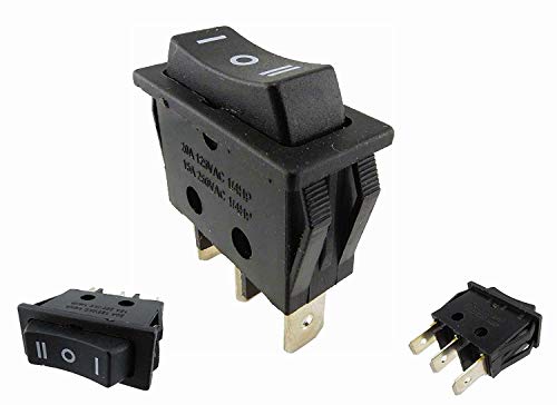 Wippschalter 3-Pin ON/OFF/ON Wechselschalter einbau 30.9 * 10.8 * 24mm 15A 250~ (1) von ChiliTec