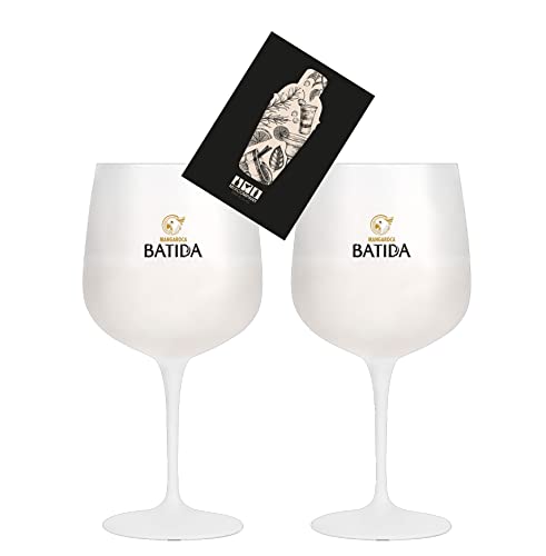 Mixcompany Bar & Glas Batida de Coco 2er Set Mangaroca - weiß Bachelor Weinglas Ballonglas 2 Stück von Mixcompany.de Bar & Glas