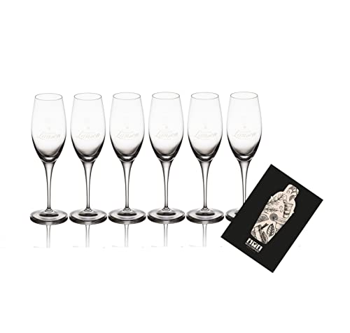 Lanson Champagner 6er Set Glas Champagne Gläser von Mixcompany.de Bar & Glas