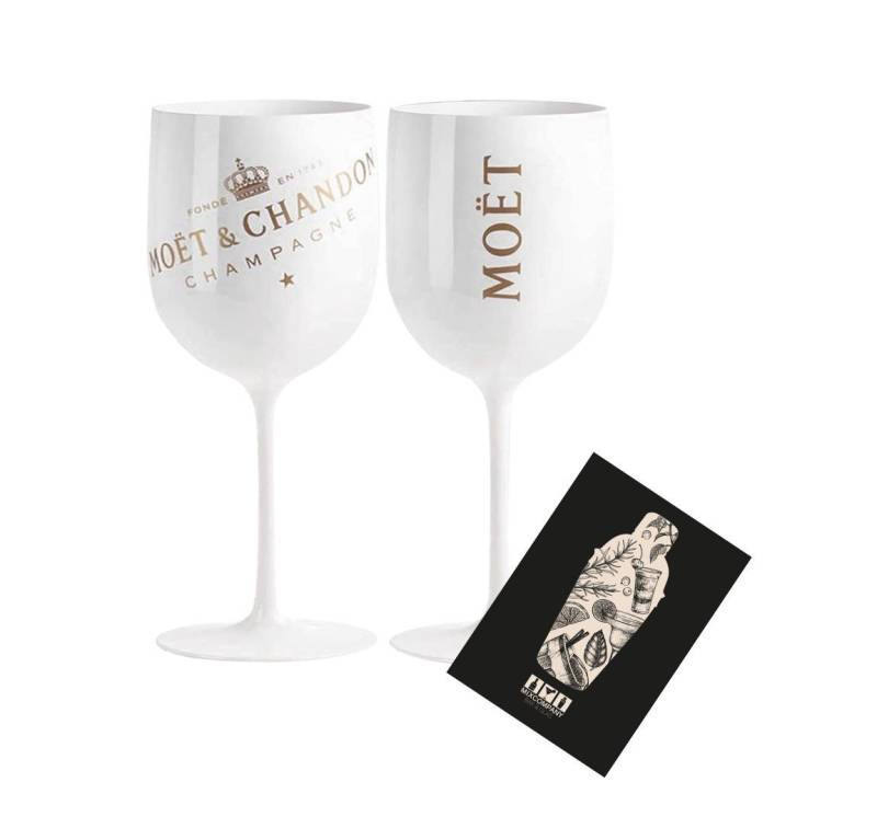Mixcompany Becher Moet & Chandon 2er Set Ice Imperial Acryl / Hartplastik Glas Champagn von Mixcompany