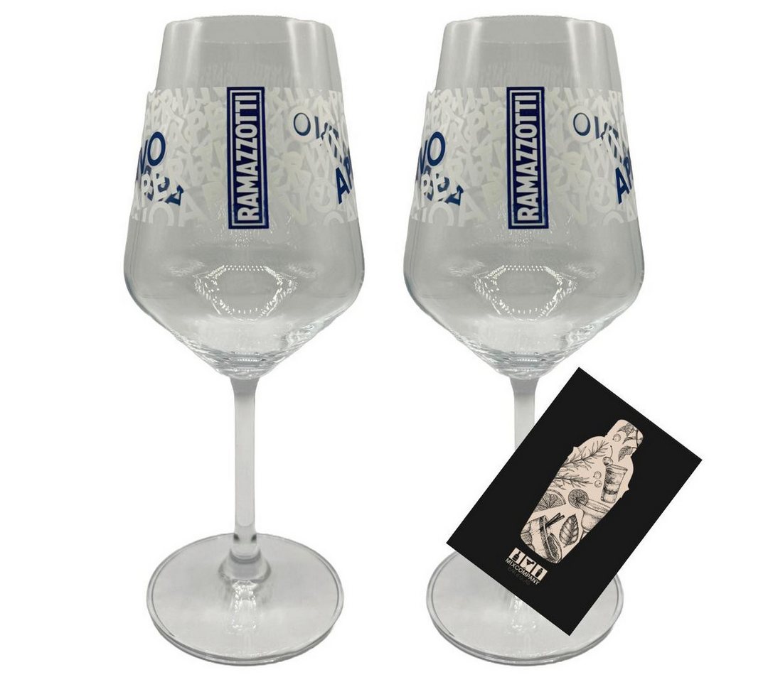 Mixcompany Cocktailglas Ramazzotti 2er-Set Cocktailglas - Stilvolle Gläser für Aperitivo & Mixcompany Cocktailglas Ramazzotti 2er-Set Cocktailglas - Stilvolle Gläser für Aperitivo & von Mixcompany