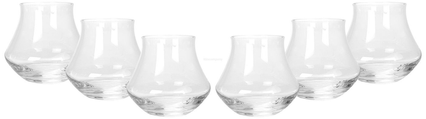 Mixcompany Glas Botucal Rum Tumbler Glas Gläser Set - 6x Tumbler von Mixcompany