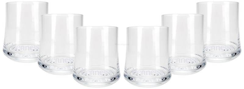 Mixcompany Gläser-Set Hennessy Whisky Tumbler Glas Gläser Set - 6x Tumbler von Mixcompany