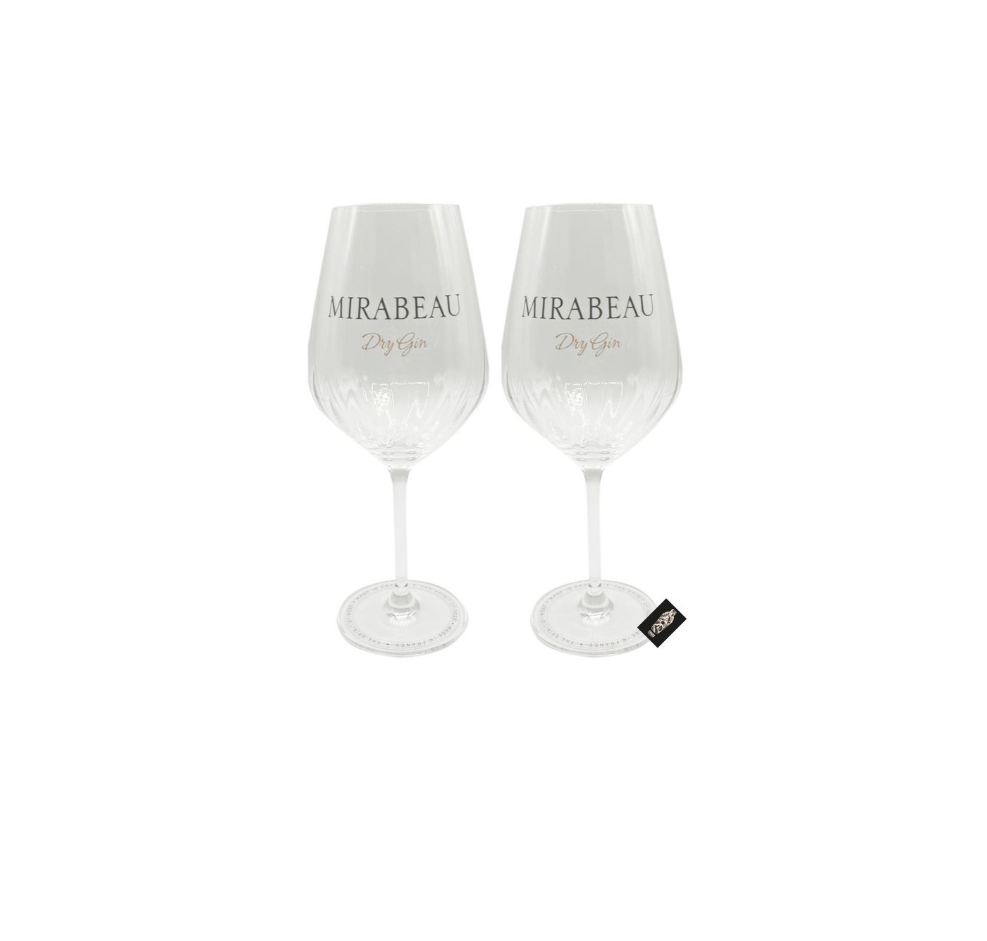Mixcompany Gläser-Set Mirabeu Dry Gin Glas 2er-Set Gläser nicht geeicht von Mixcompany
