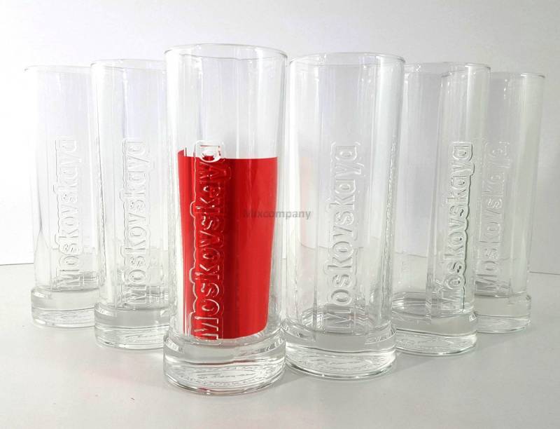 Mixcompany Gläser-Set Moskovskaya Set - 6x Vodka Gläser von Mixcompany