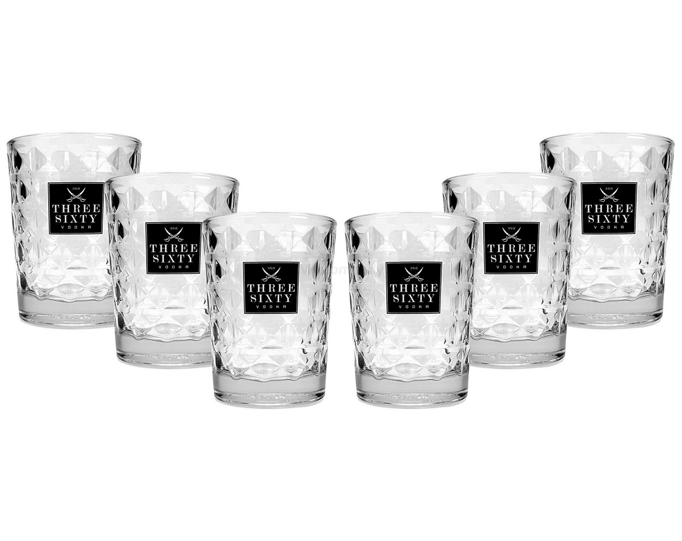 Mixcompany Gläser-Set Three Sixty Glas Gläser Set - 6x Tumbler 0,2l Mixcompany Gläser-Set Three Sixty Glas Gläser Set - 6x Tumbler 0,2l von Mixcompany