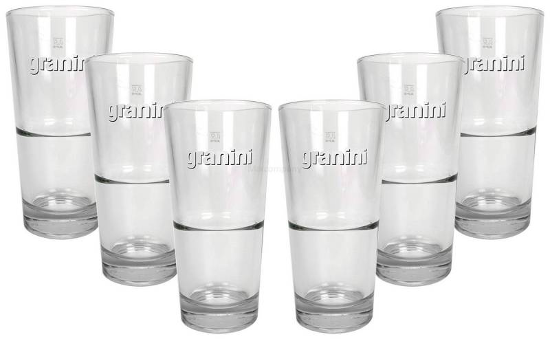 Mixcompany Glas Granini Glas Gläser 0,5l - 6er Set von Mixcompany