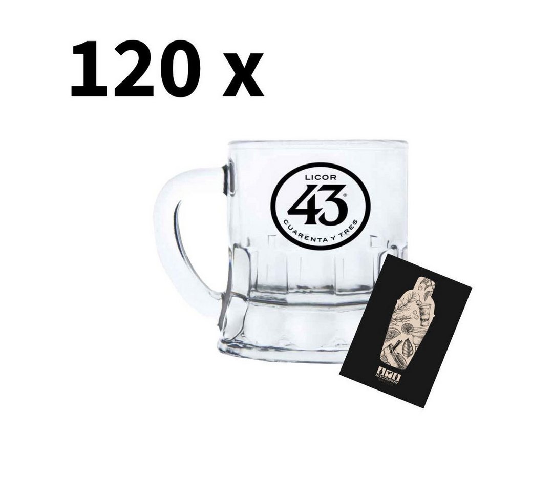 Mixcompany Glas Licor 43 Minibeer Glas 120er-Set Shotglas - XXL Angebot 120 x Pinnche Mixcompany Glas Licor 43 Minibeer Glas 120er-Set Shotglas - XXL Angebot 120 x Pinnche von Mixcompany