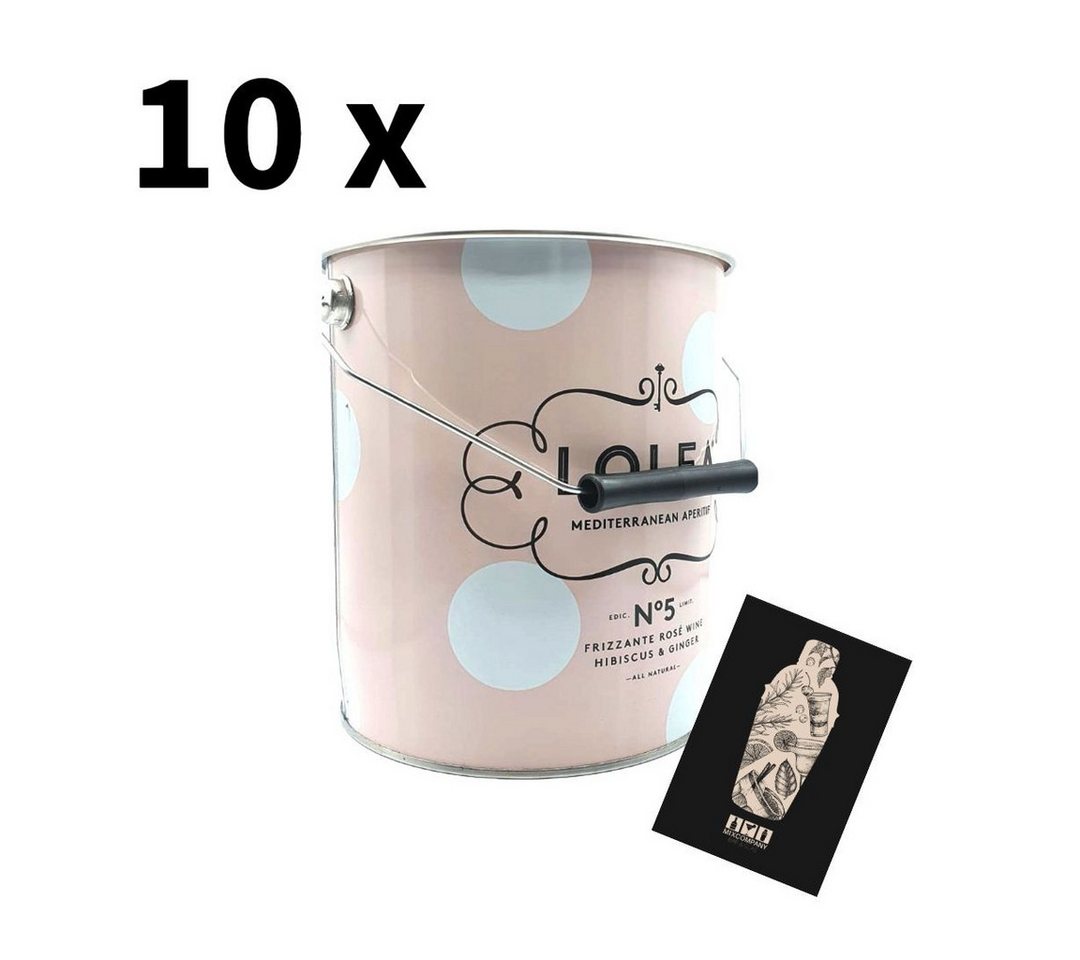 Mixcompany Griff Lolea Sangria No.5 10er-Set Kühler Flaschenkühler mit Henkel 10 x E Mixcompany Griff Lolea Sangria No.5 10er-Set Kühler Flaschenkühler mit Henkel 10 x E von Mixcompany