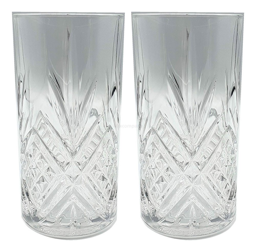 Mixcompany Longdrinkglas Hendricks Gin 2er Set Longdrinkgläser / 2x Longdrinkglas / Glas mit von Mixcompany